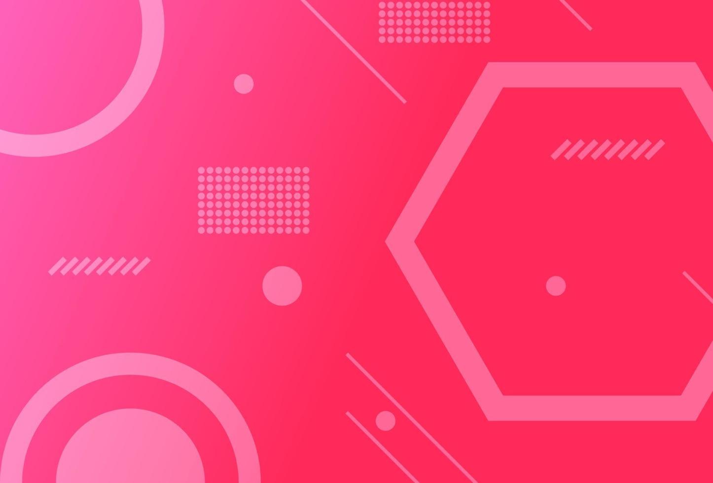 Gradient geometric shape background vector