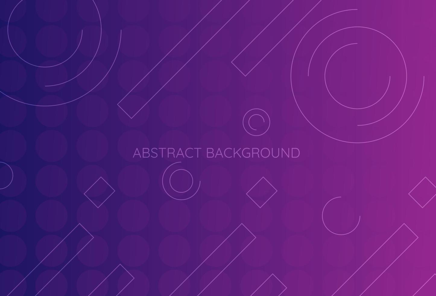 Gradient geometric shape background vector