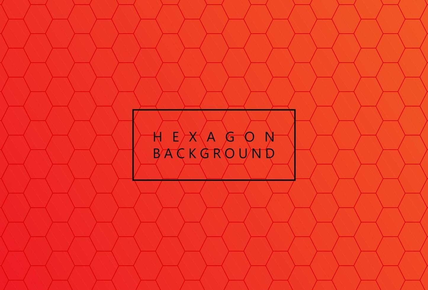 Yellow hexagonal honeycomb mesh pattern vector