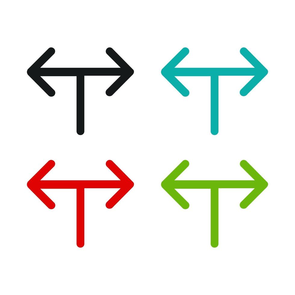 Arrow On White Background vector