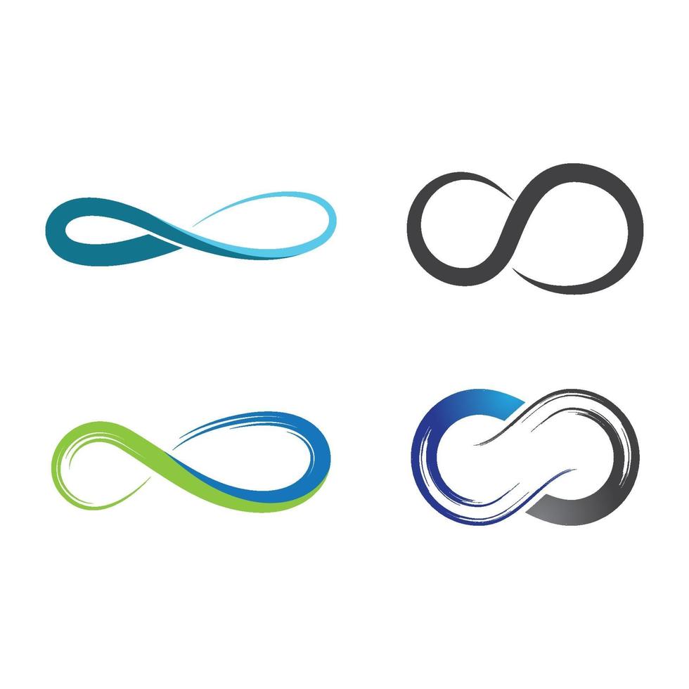 Infinity logo images vector