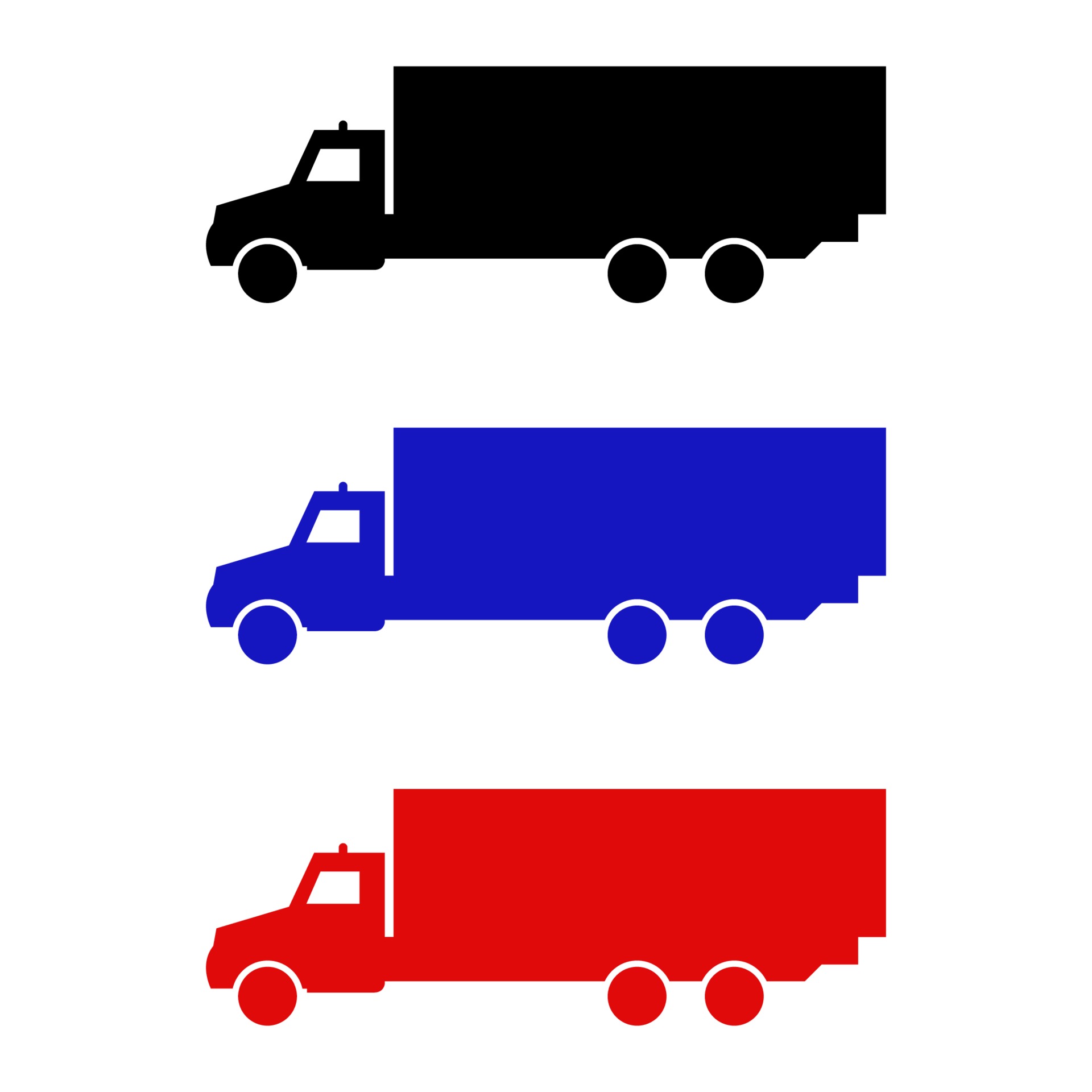 Truck On White Background 2085524 Vector Art at Vecteezy