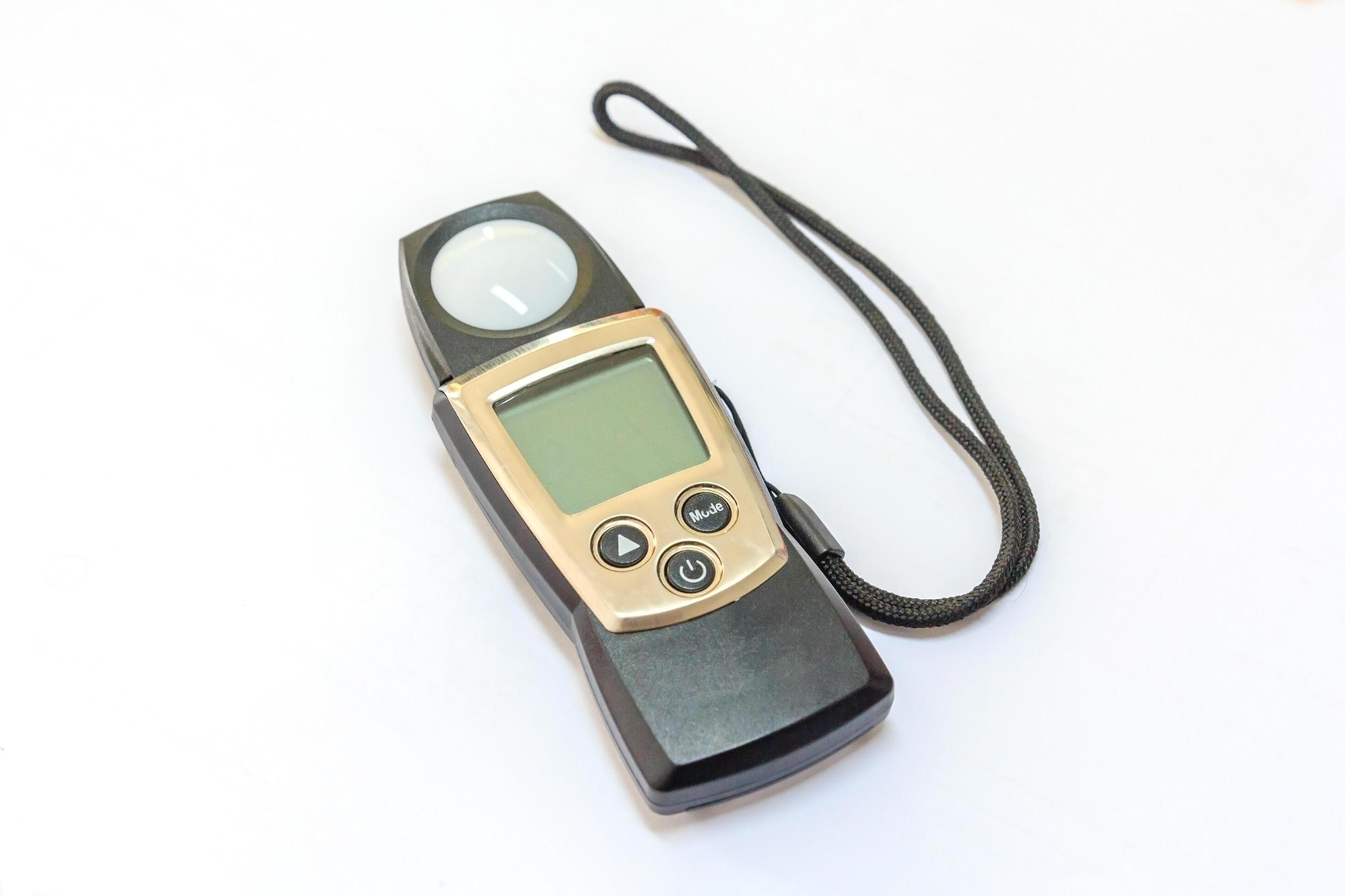 Lux meter for measuring light intensity 2085748 Stock Photo at Vecteezy