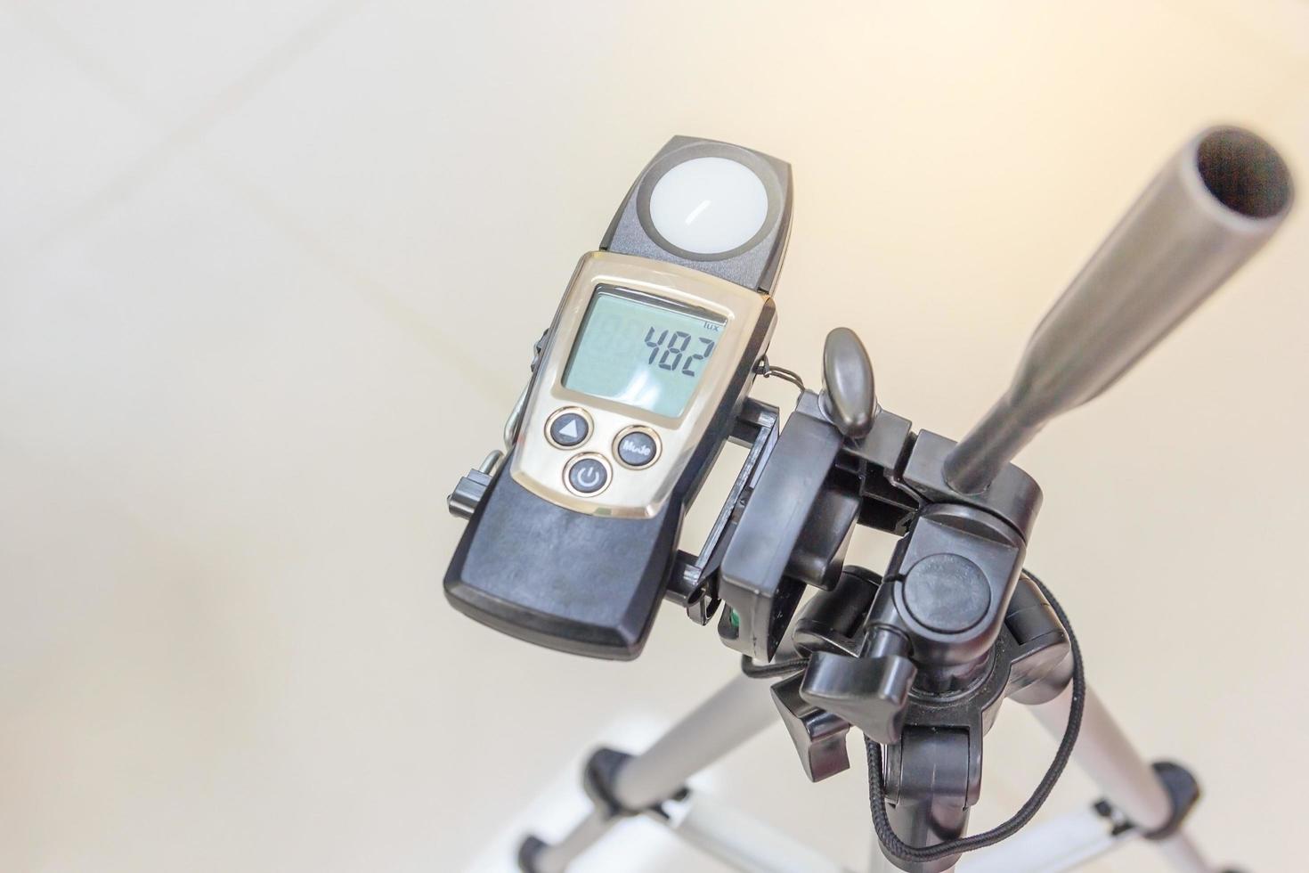 Lux meter for measuring light intensity 2085752 Stock Photo at Vecteezy