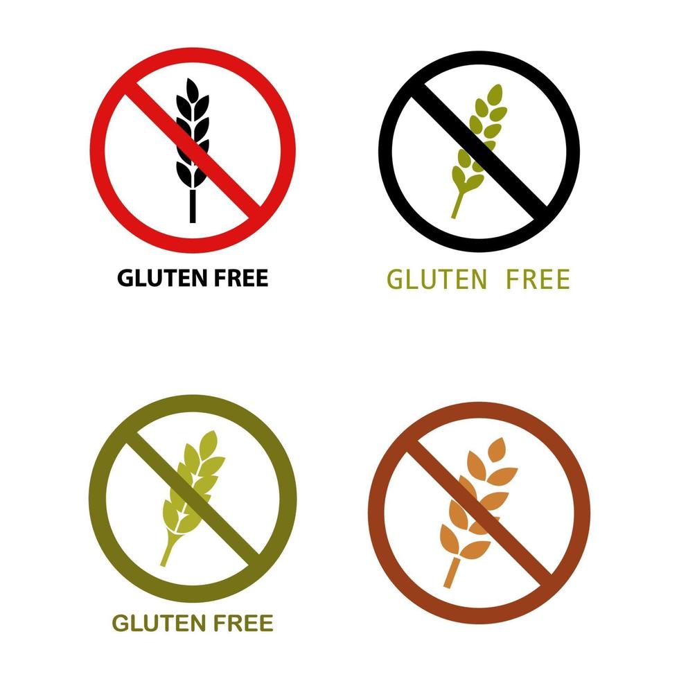 Gluten Free Symbol On White Background 2086129 Vector Art At Vecteezy