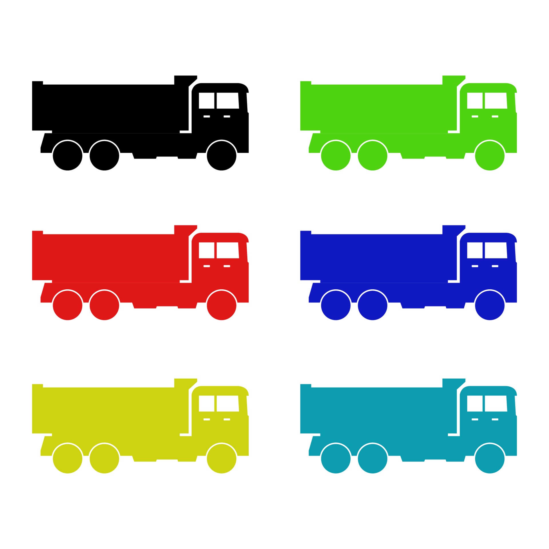 Truck On White Background 2086368 Vector Art at Vecteezy