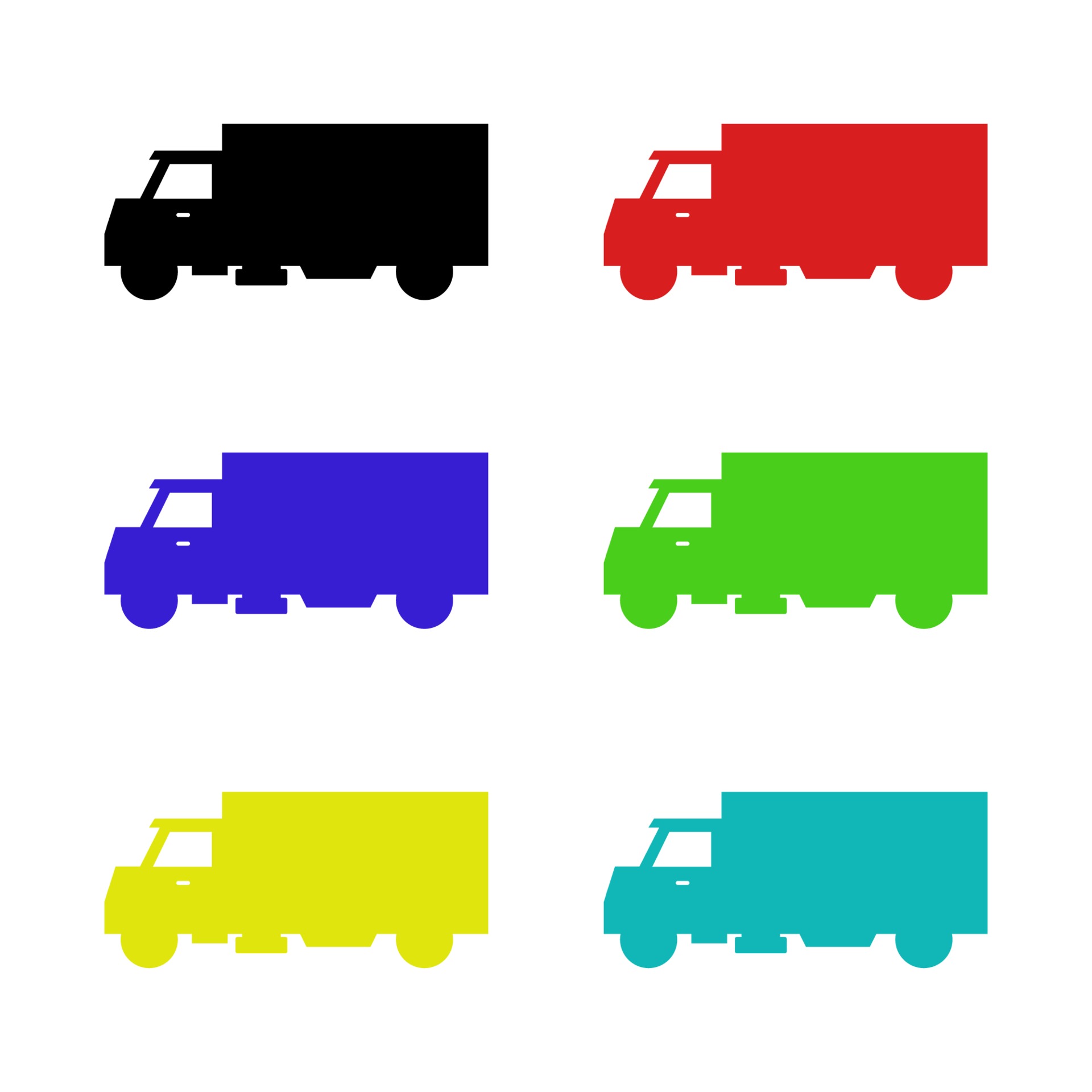 Truck On White Background 2086497 Vector Art at Vecteezy
