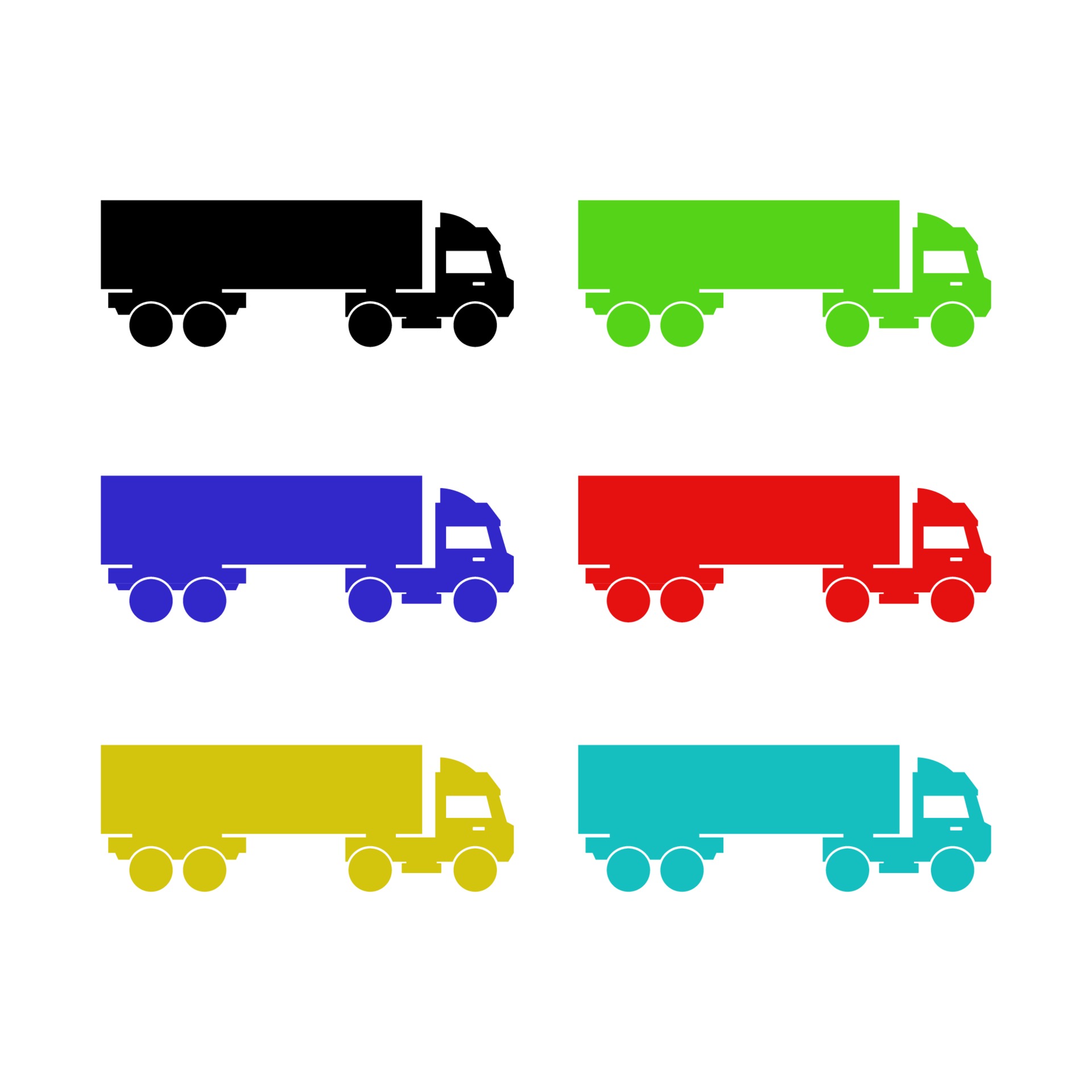 Truck On White Background 2086504 Vector Art at Vecteezy