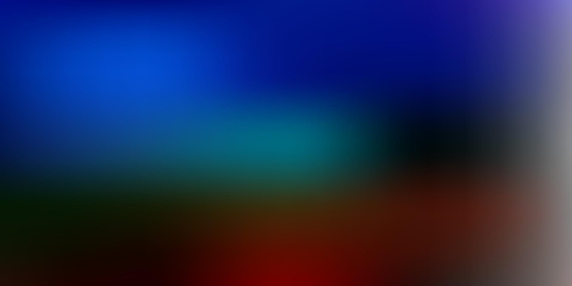 patrón de desenfoque abstracto vector multicolor oscuro.