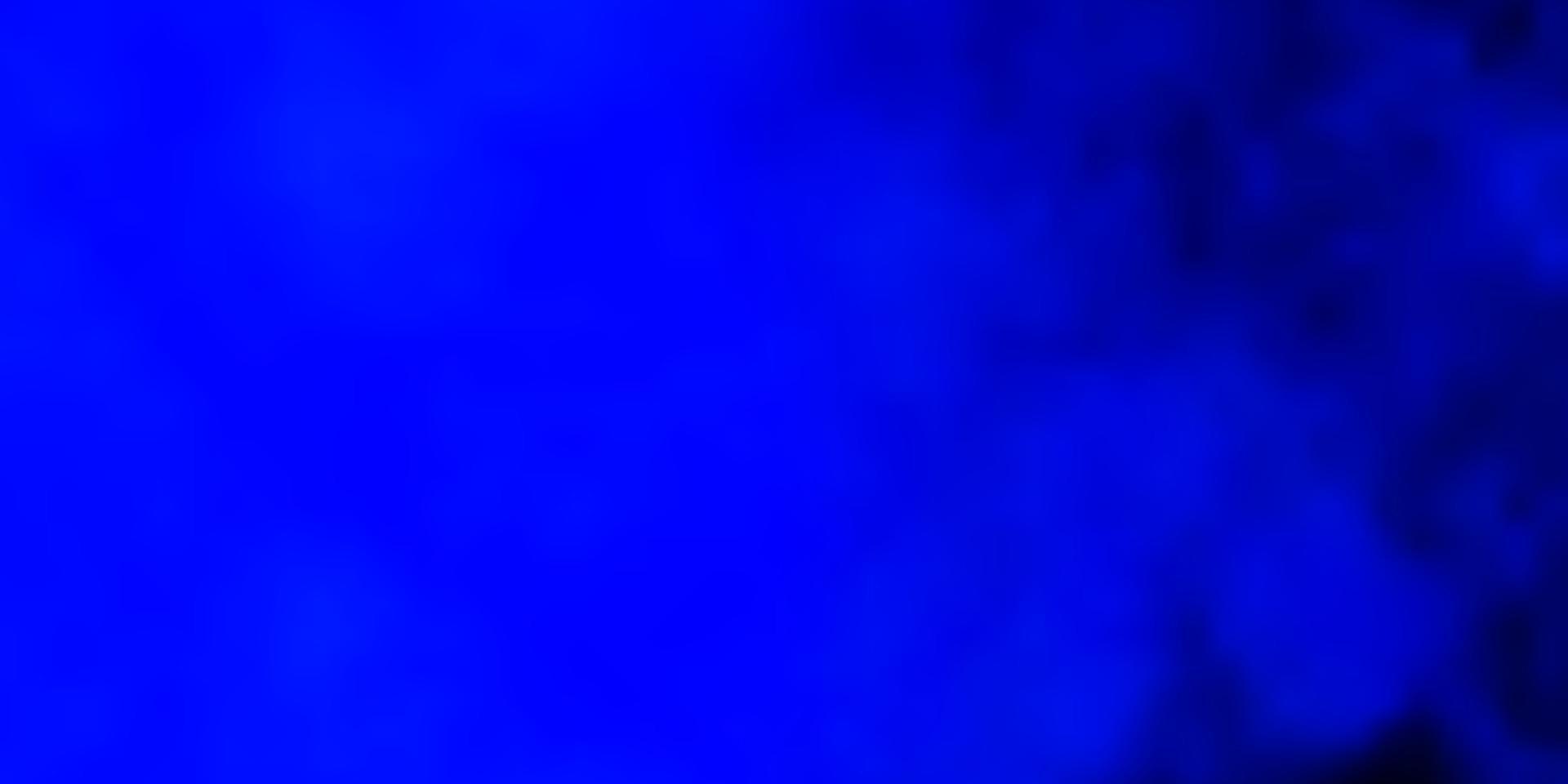 Dark BLUE vector texture with cloudy sky.