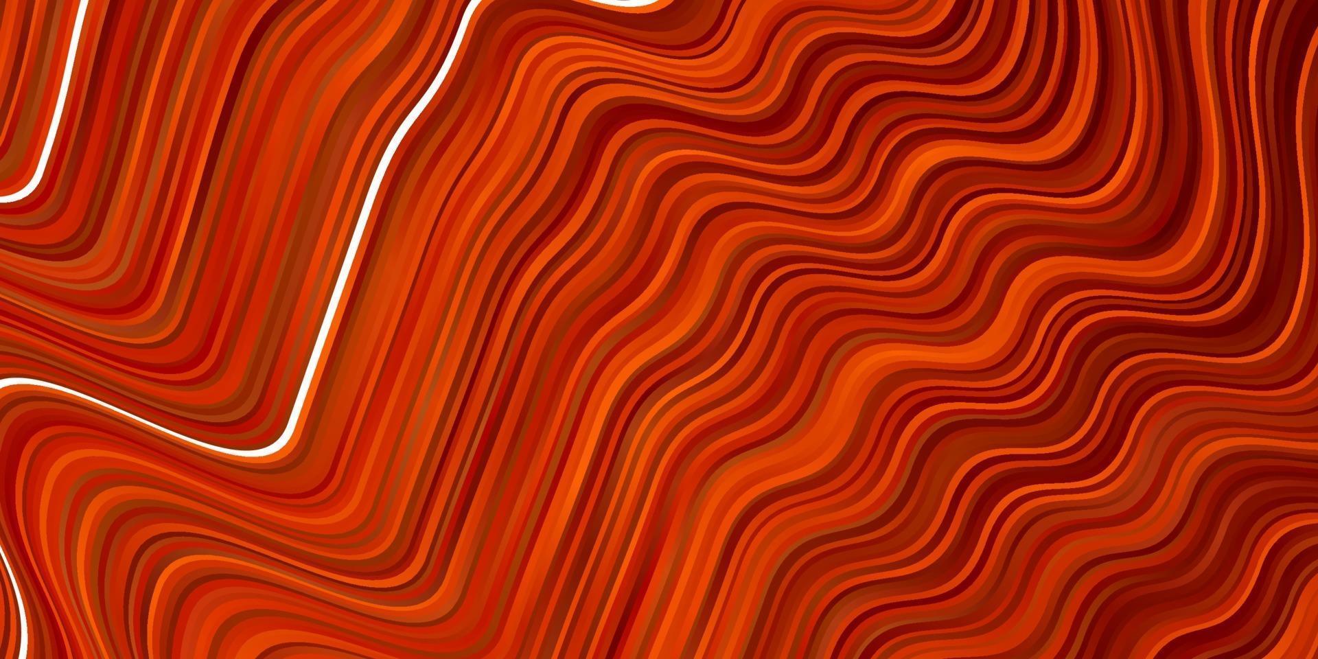 Light Orange vector layout with curves.