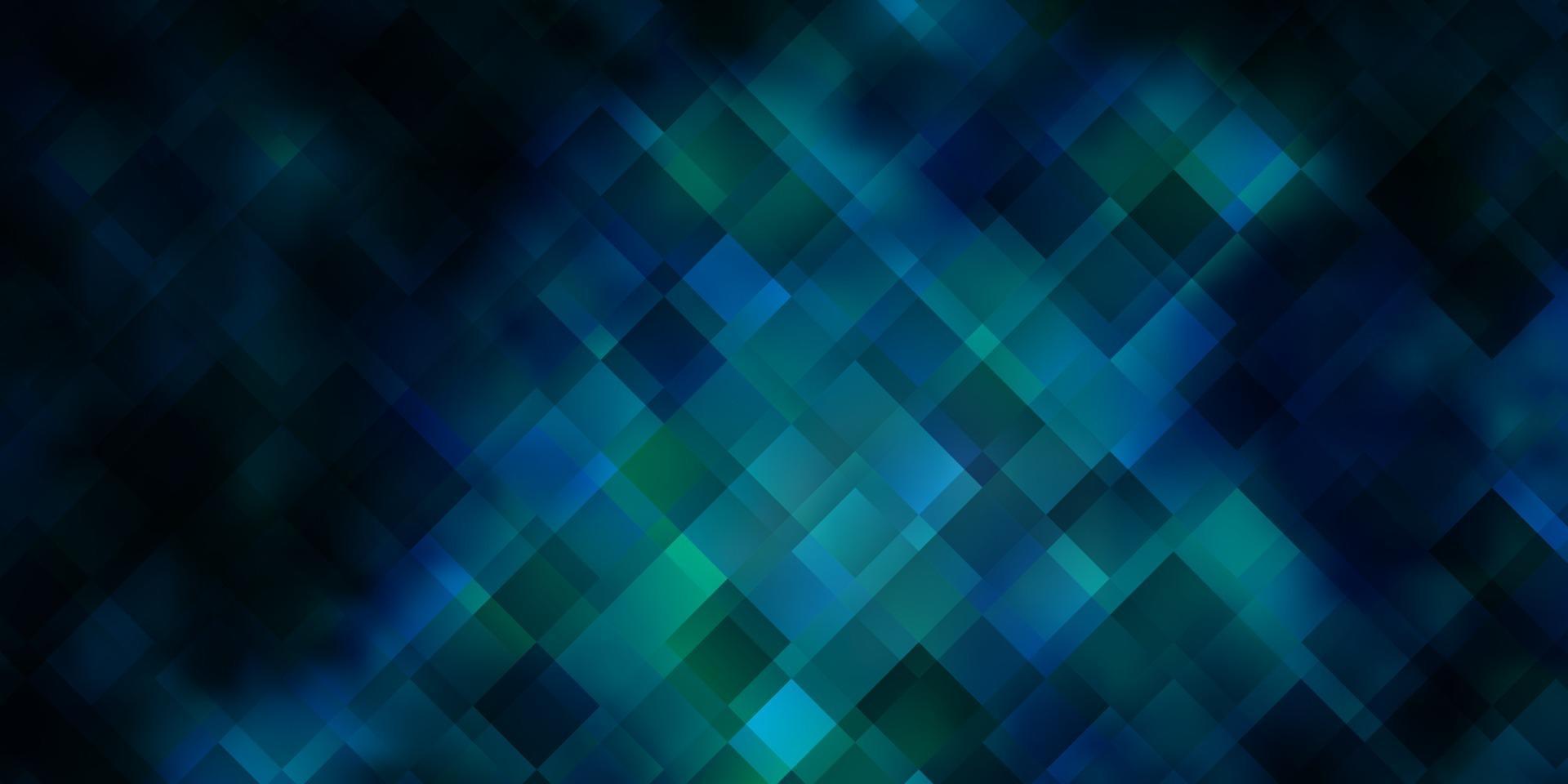 Dark BLUE vector pattern in square style.