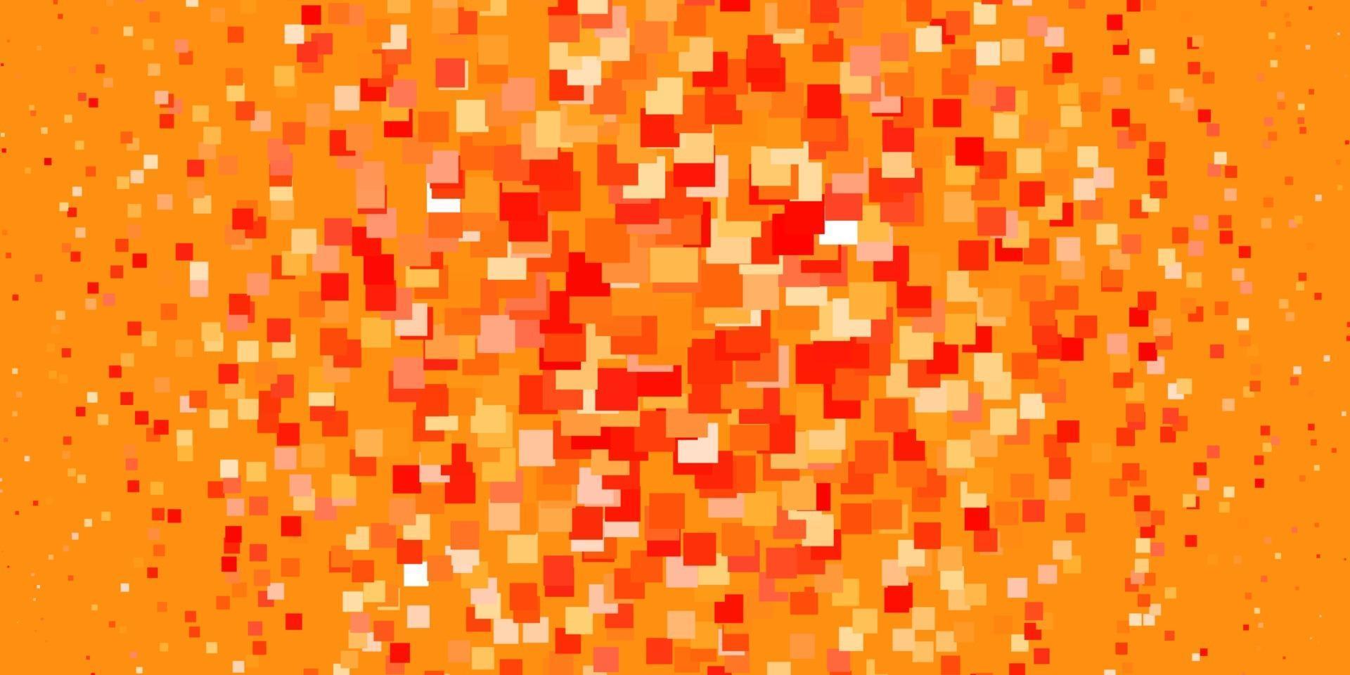 Light Orange vector background with rectangles.