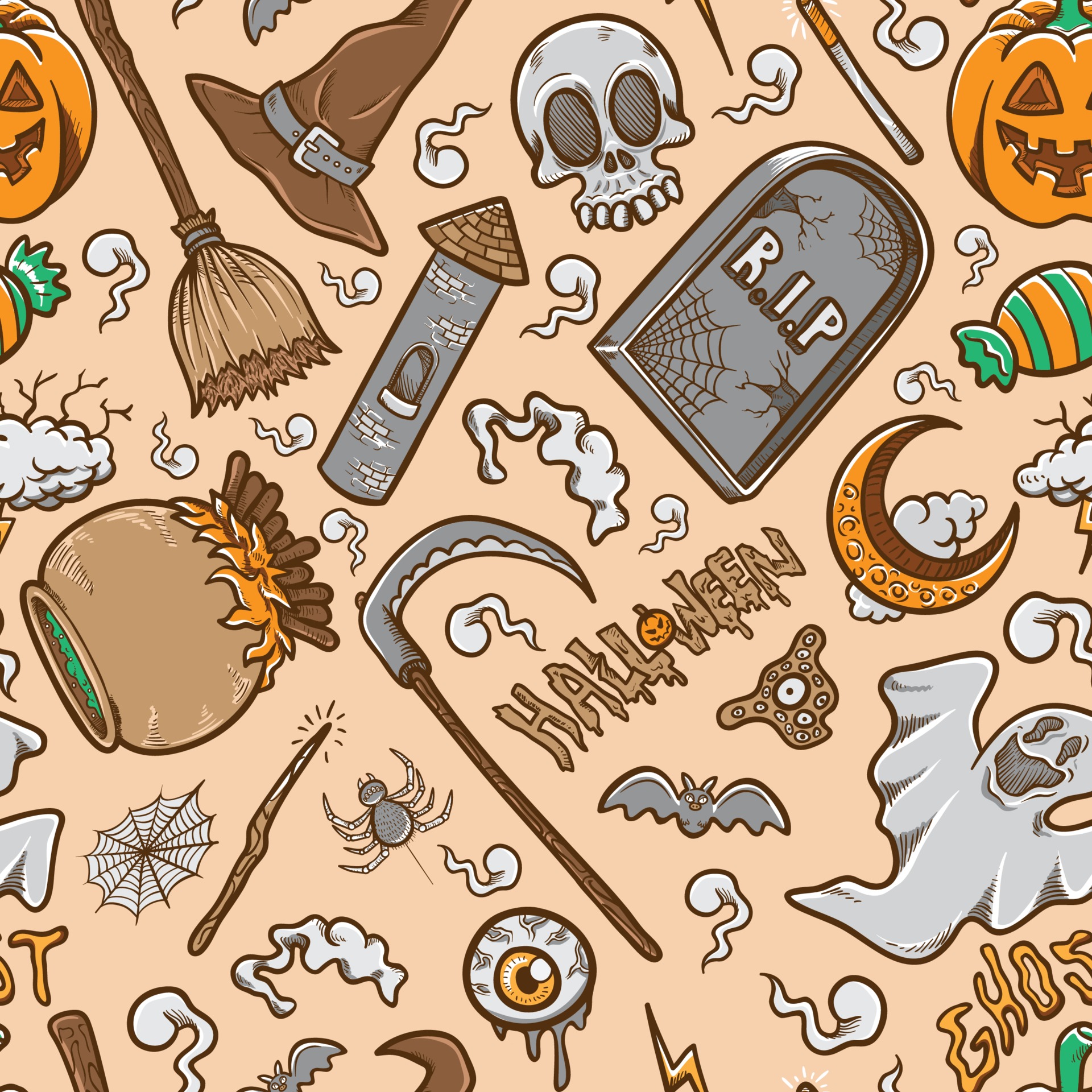 Doodle Jump Halloween Wall Graphics!