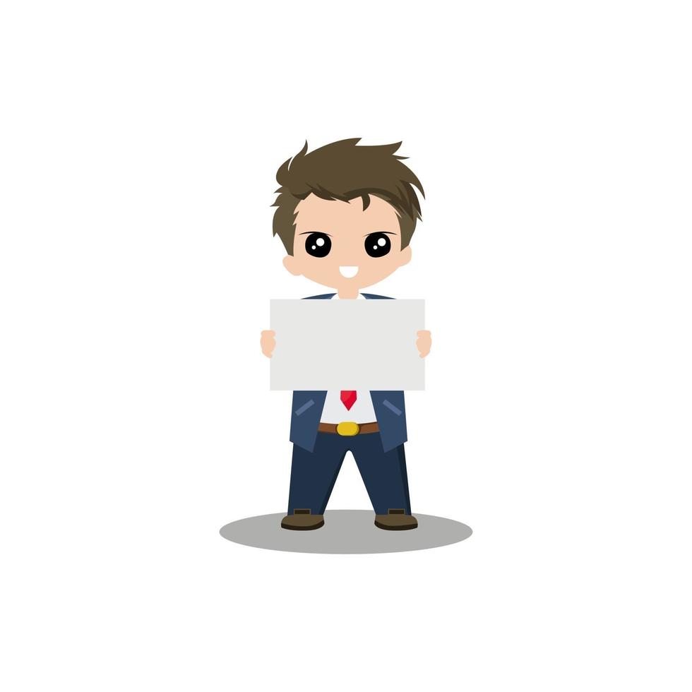 Illustration vector graphic businessman character design