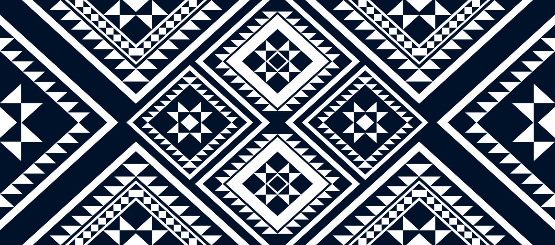 Geometric ethnic pattern traditional design background vector