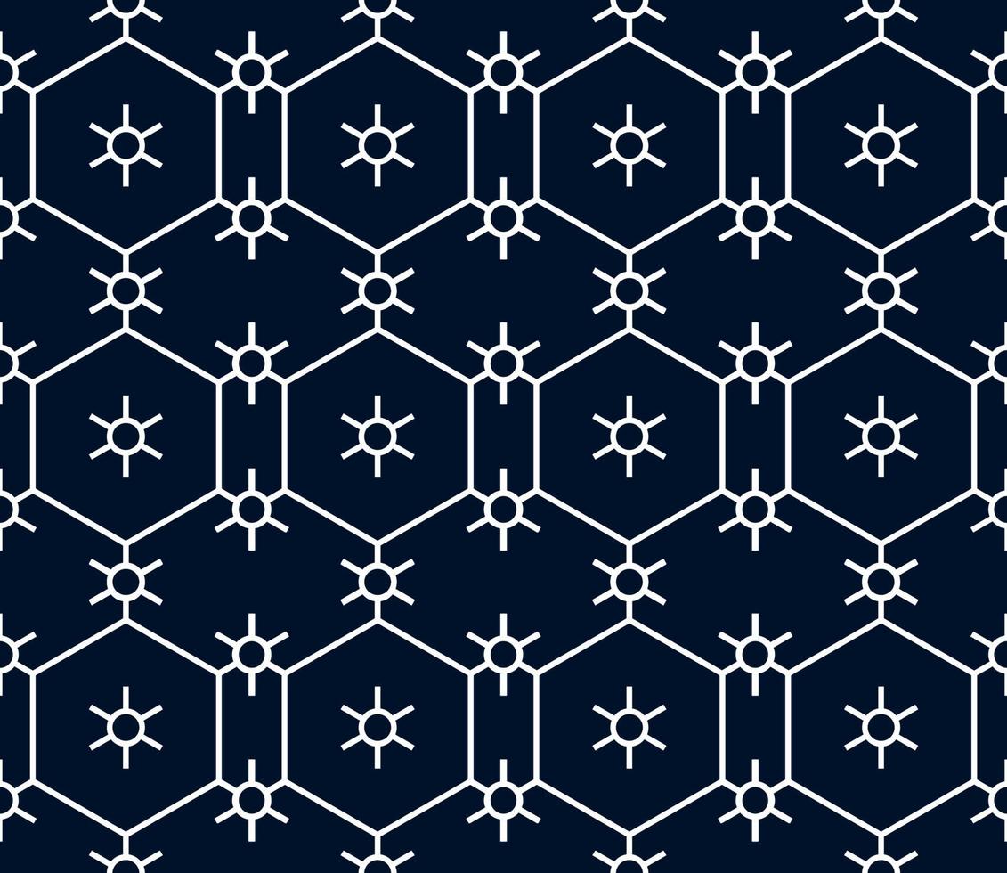 Geometric ethnic pattern traditional design for background vector