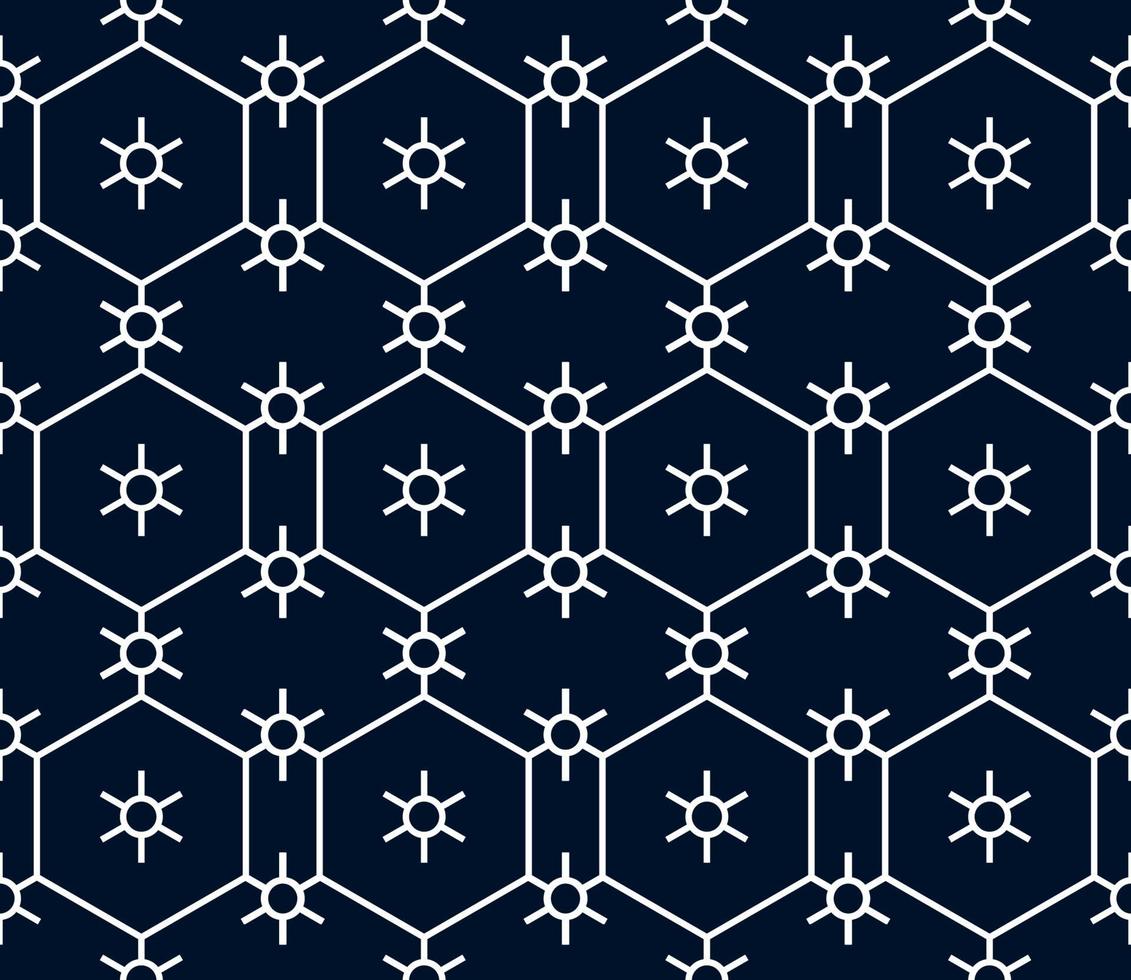 Geometric ethnic pattern traditional design for background vector