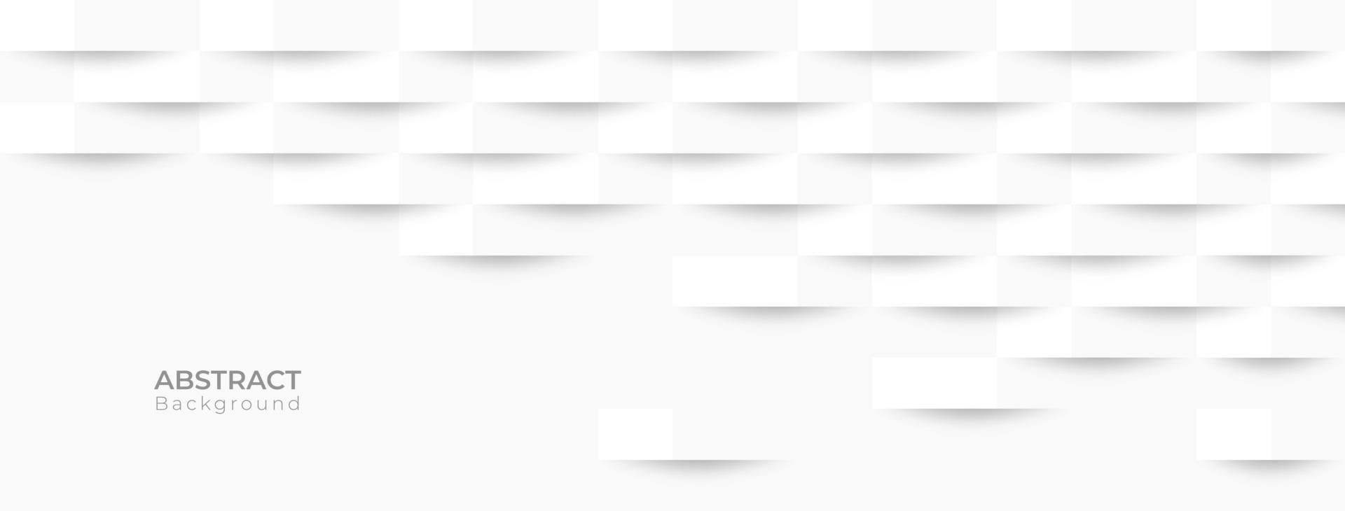 Abstract modern square background. White and grey geometric texture. vector illustration