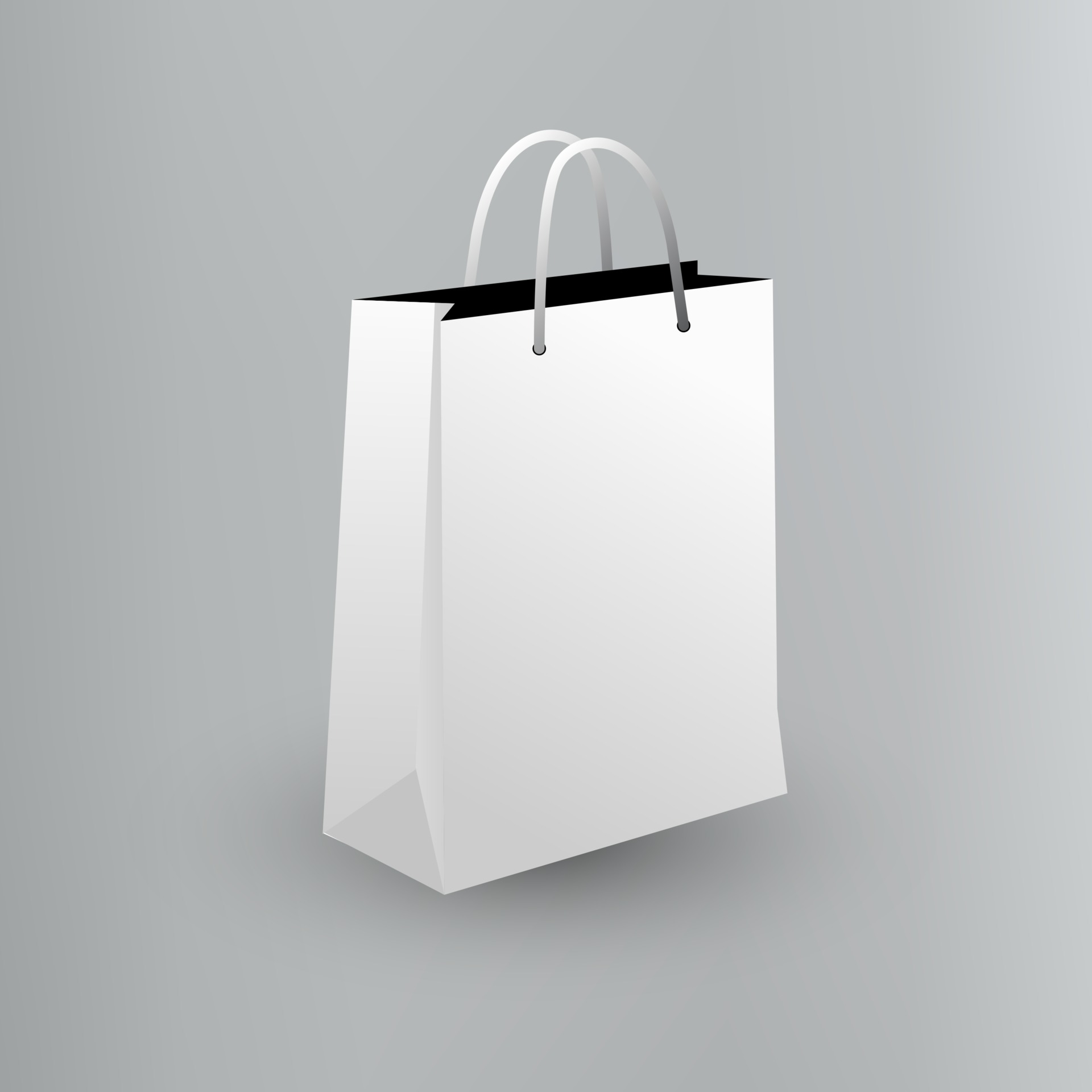 Download Empty Shopping Bag Mockup Design Template 2089575 Vector Art At Vecteezy
