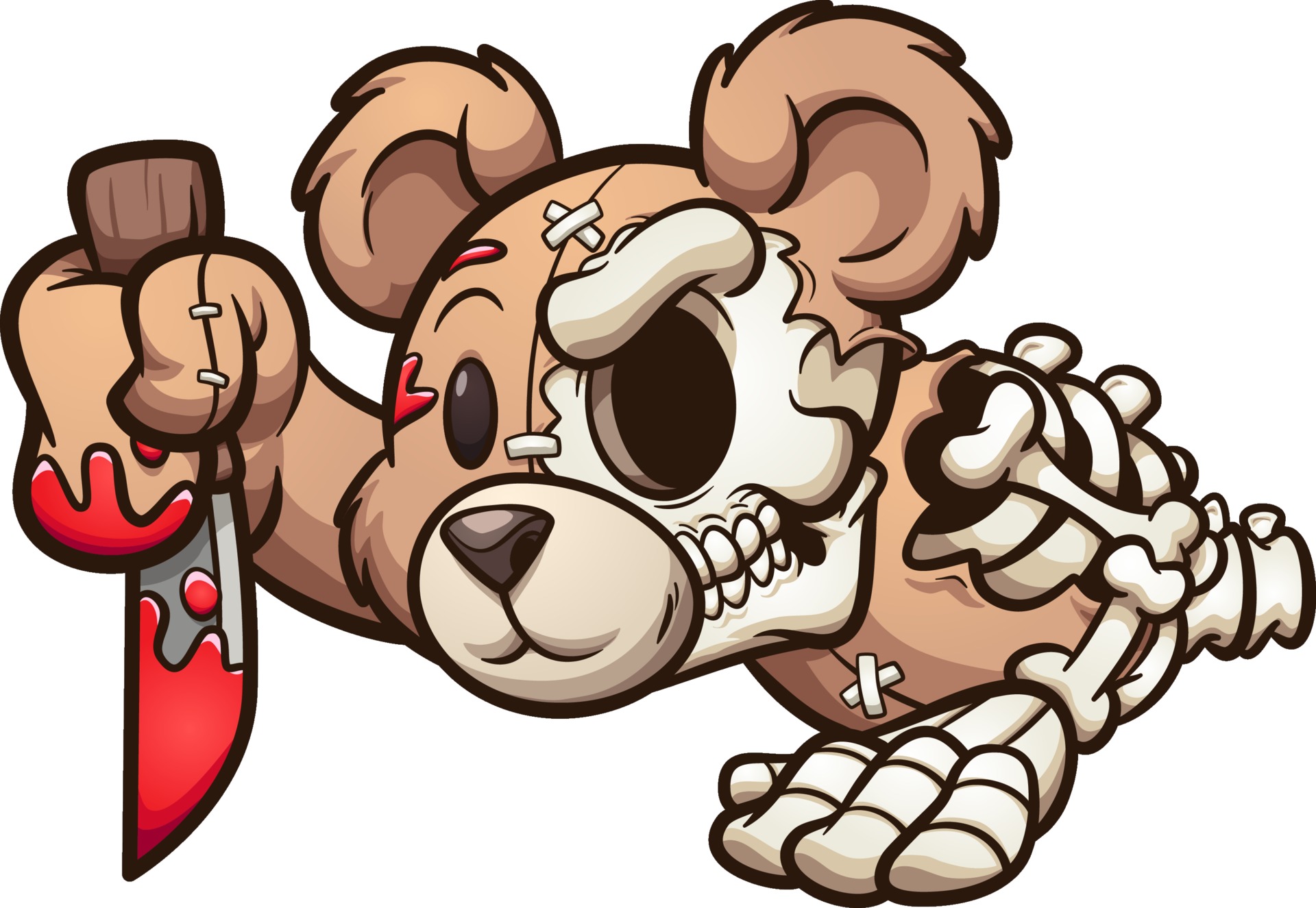 Cartoon zombie bear 2089578 Vector Art at Vecteezy Cartoon zombie bear 2089578 Vector Art at Vecteezy