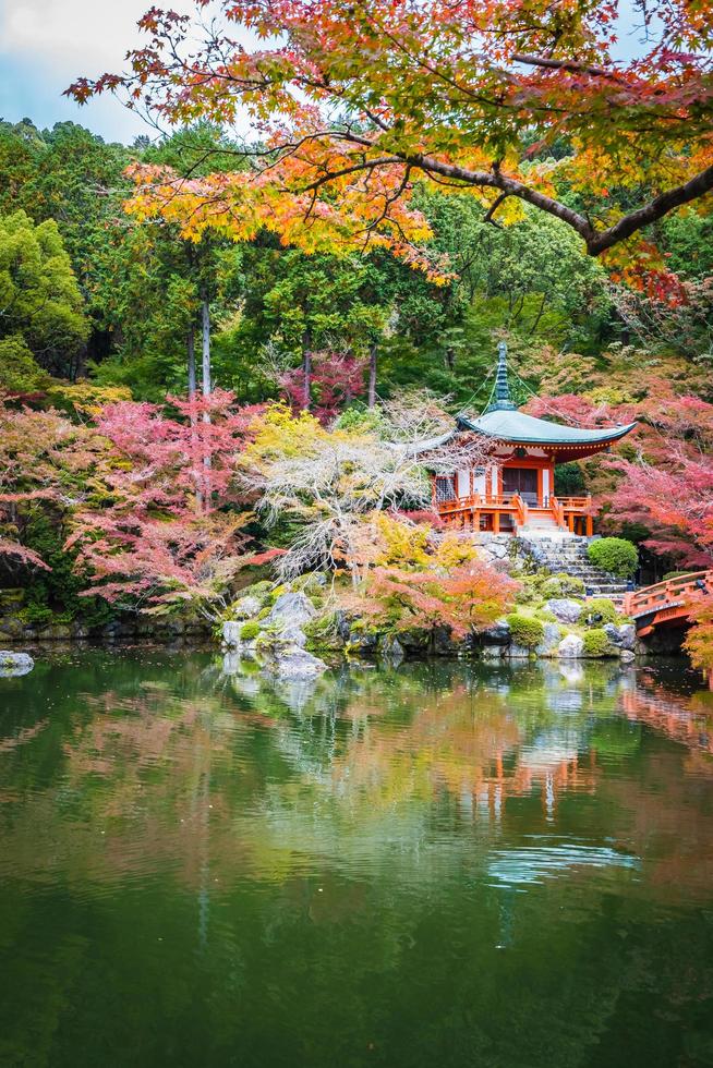 templo daigoji en kyoto, japón foto