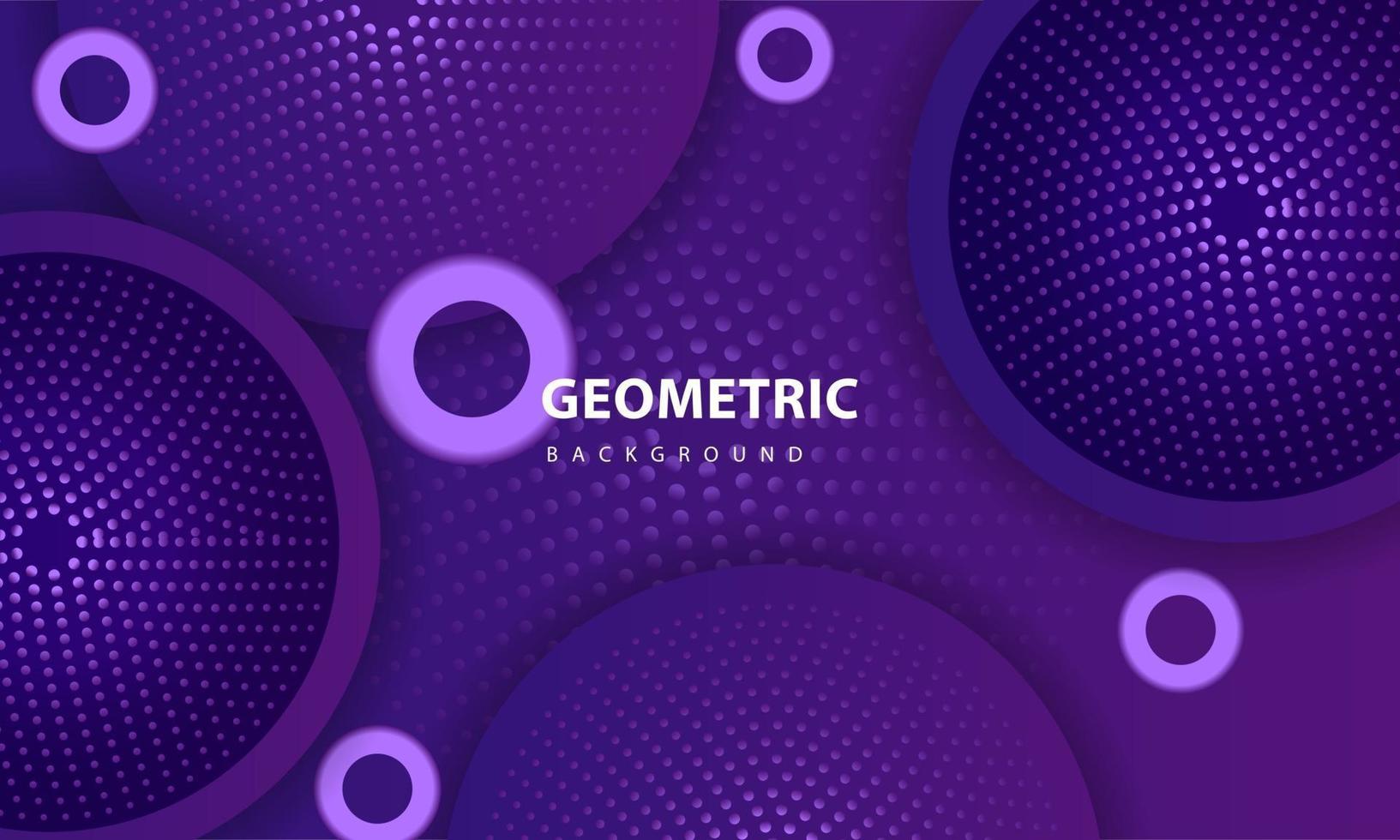 Fondo de color púrpura abstracto. diseño de elementos geométricos texturizados con decoración de puntos. vector