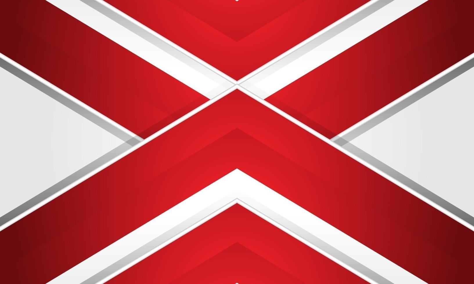 Hexagonal abstract white background with red frame shape. eps 10 vector