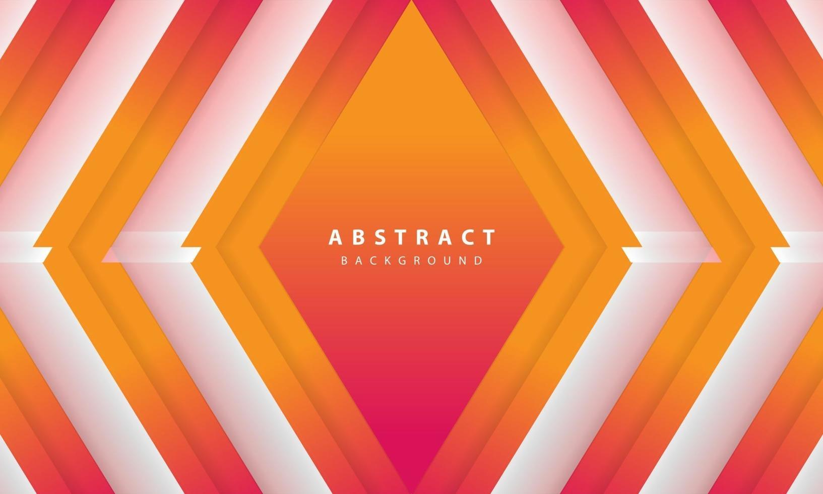 Modern abstract gradient orange and white background. Design template for banner, posters, cover,etc. vector