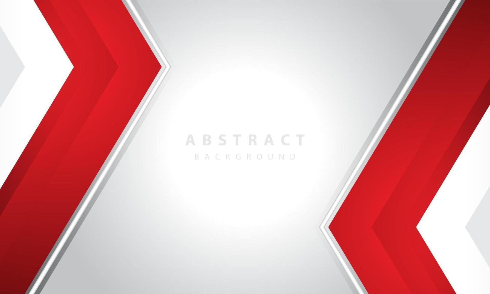 Hexagonal abstract white background with red frame shape. eps 10 vector
