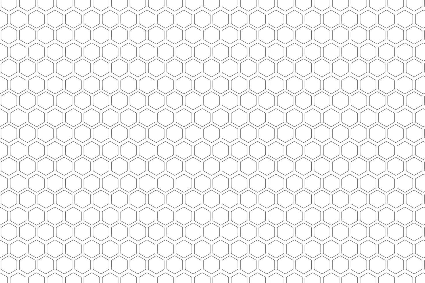 Black and White Honeycomb Pattern vector