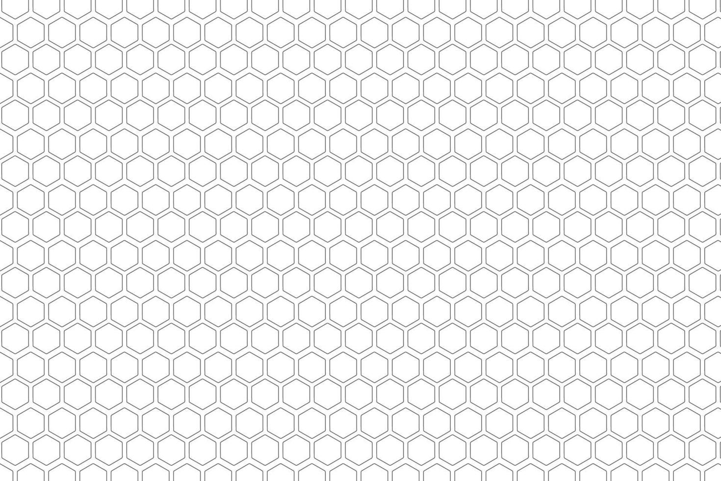 Black and White Honeycomb Pattern vector