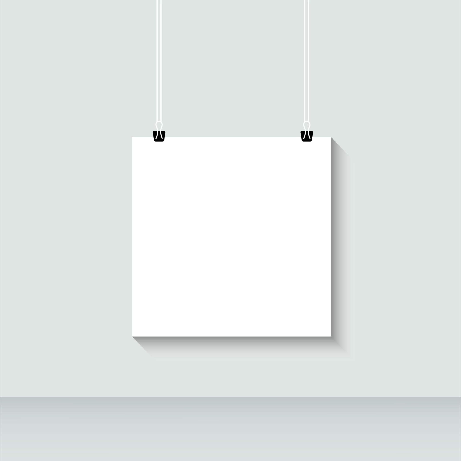 Download Square Canvas Hanging Mockup 2092095 Vector Art At Vecteezy