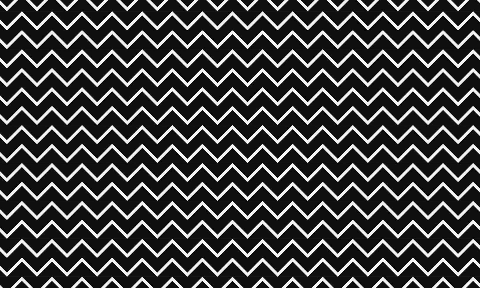 Abstract Black and White Zigzag Pattern vector