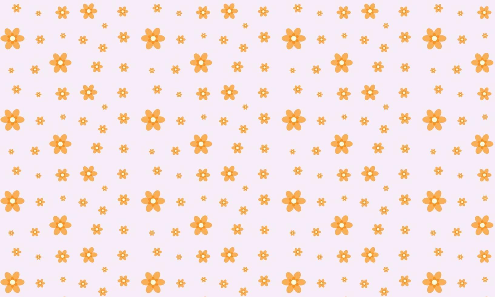 Beautiful Flower Pattern Background vector