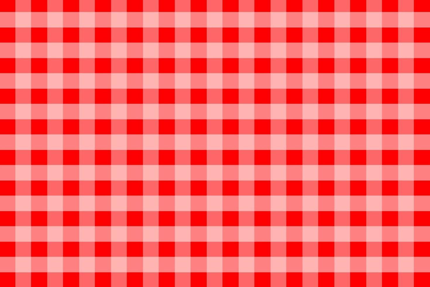 Red Gingham Pattern Background vector