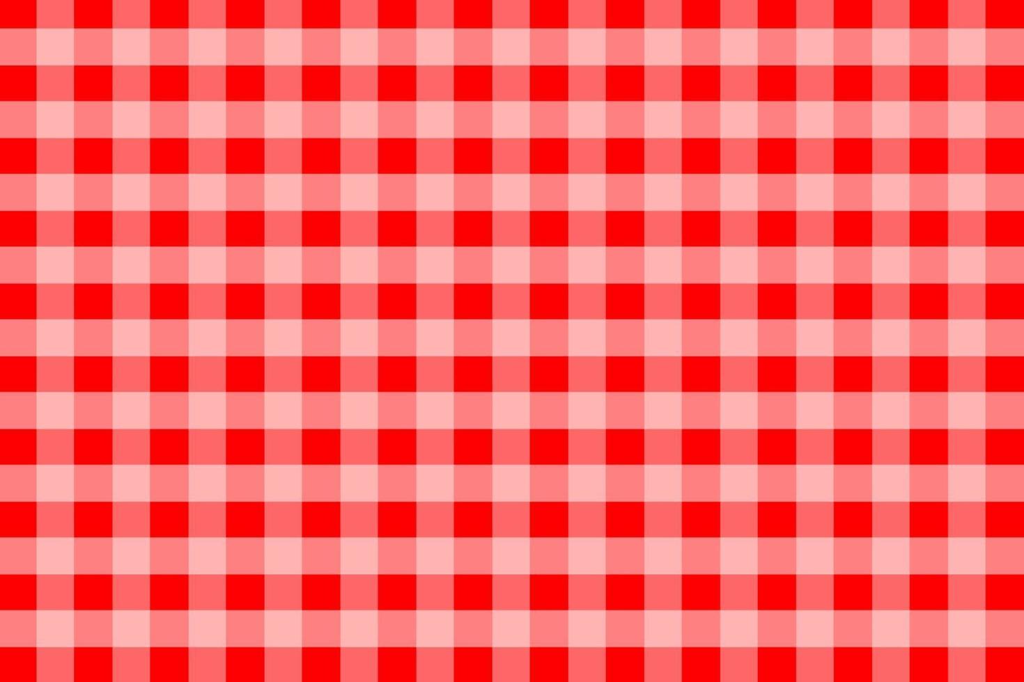 Red Gingham Pattern Background vector