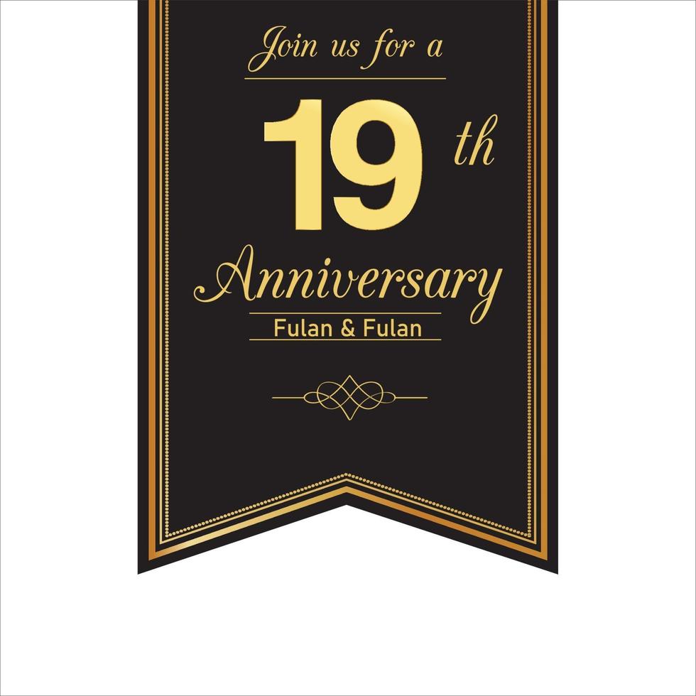 23 Year Anniversary Banner Template Design Illustration 23 With Regard To Sweet 16 Banner Template