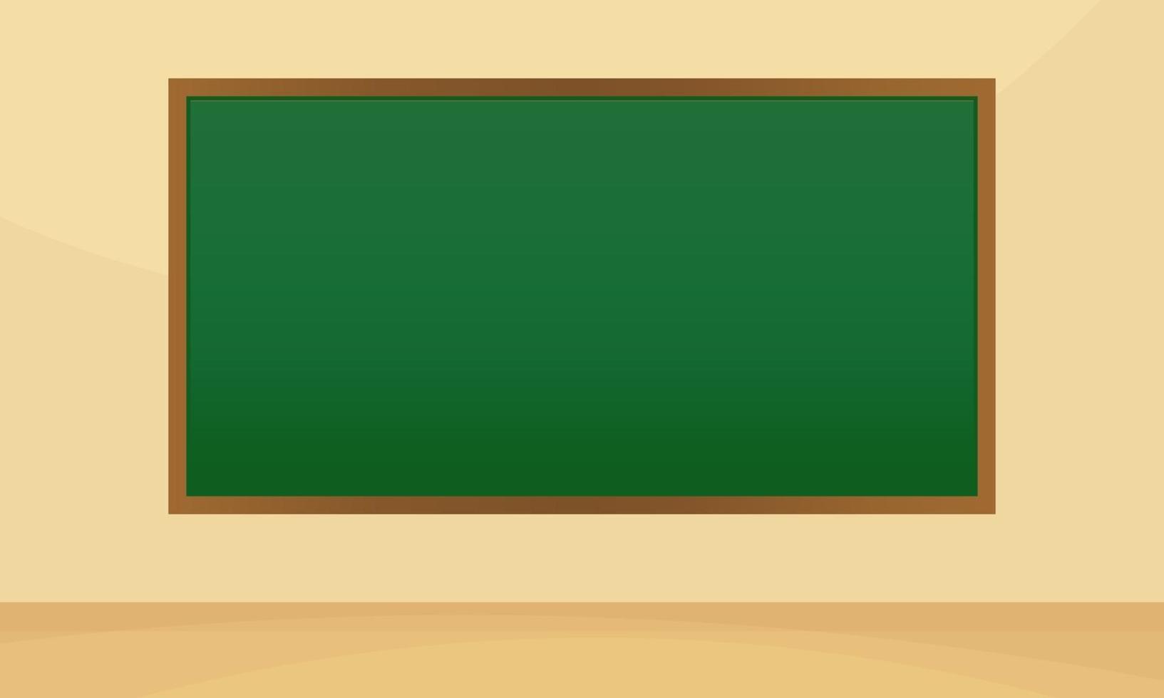 Green School Chalkboard Background vector