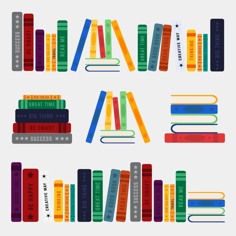 Stack of Books Illustration vector