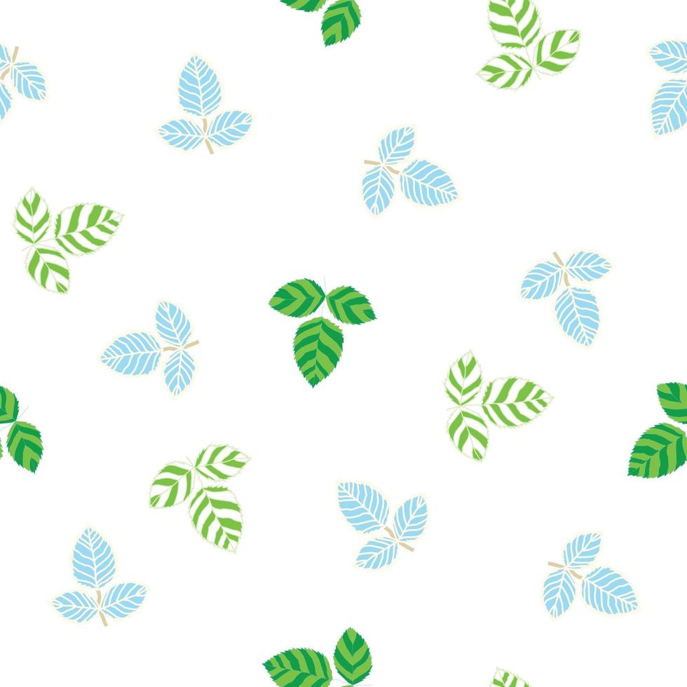 Exotic Leaves Pattern Vector