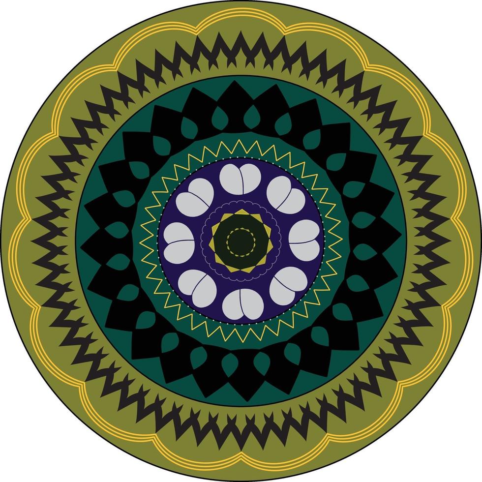 Abstract Mandala Design Vector