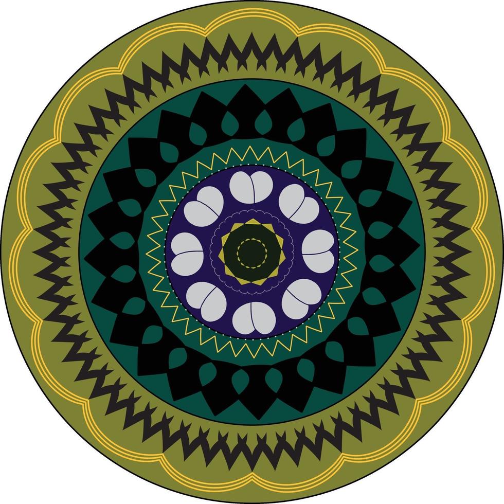 Abstract Mandala Design Vector