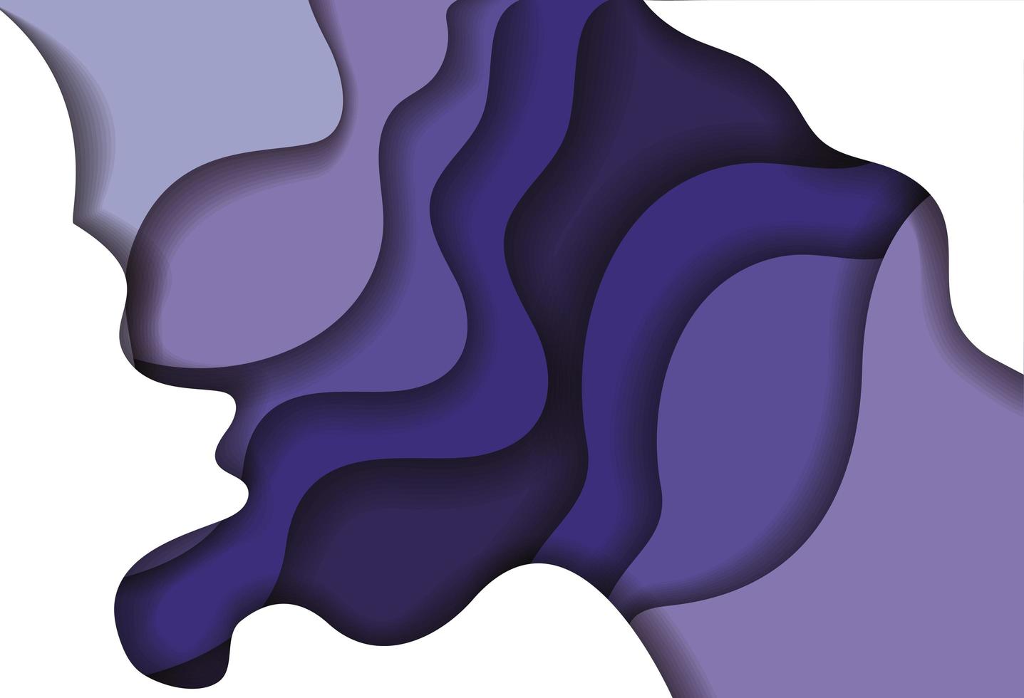 Purple waves background vector design 2098301 Vector Art at Vecteezy