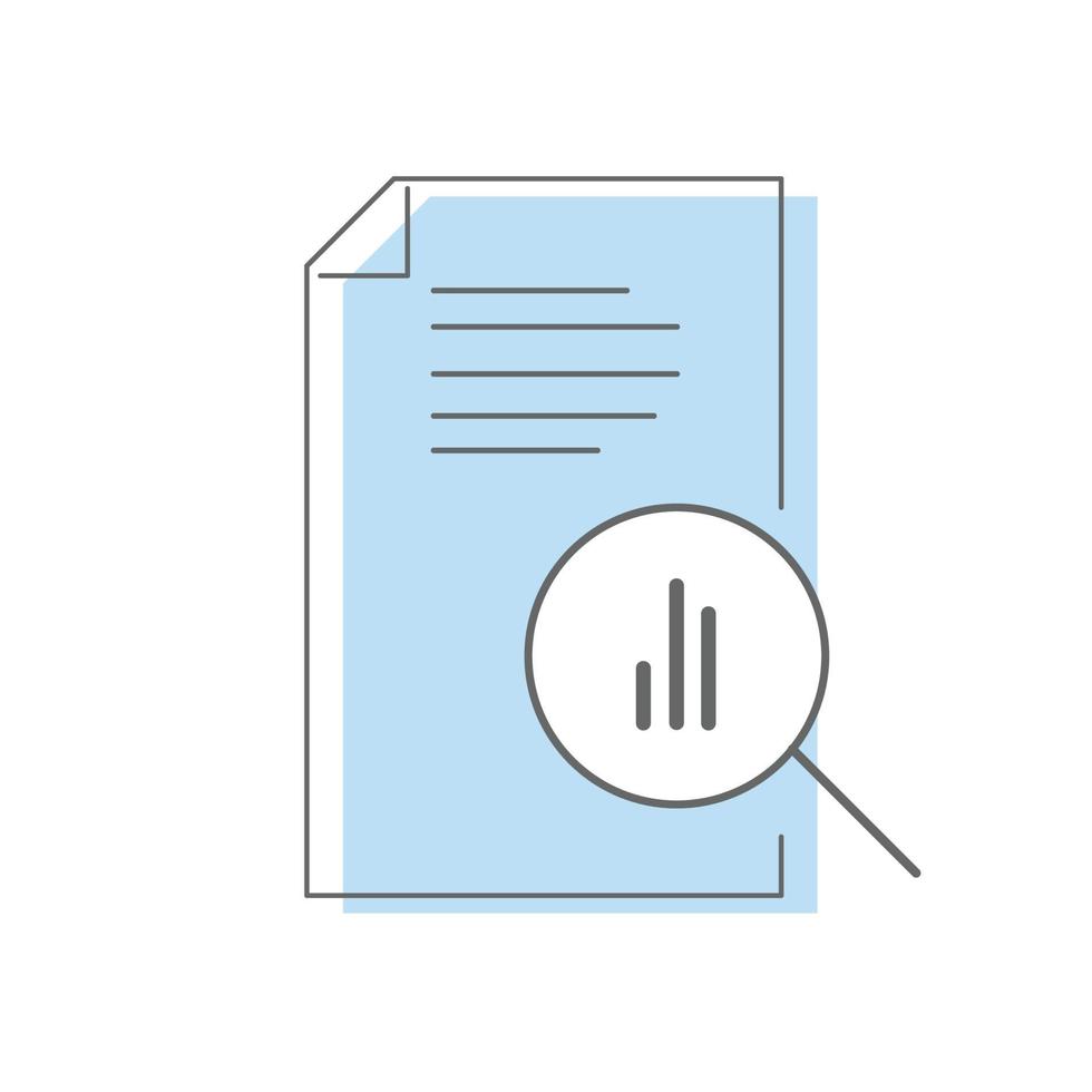 Search Data Analysis Related Vector Icons