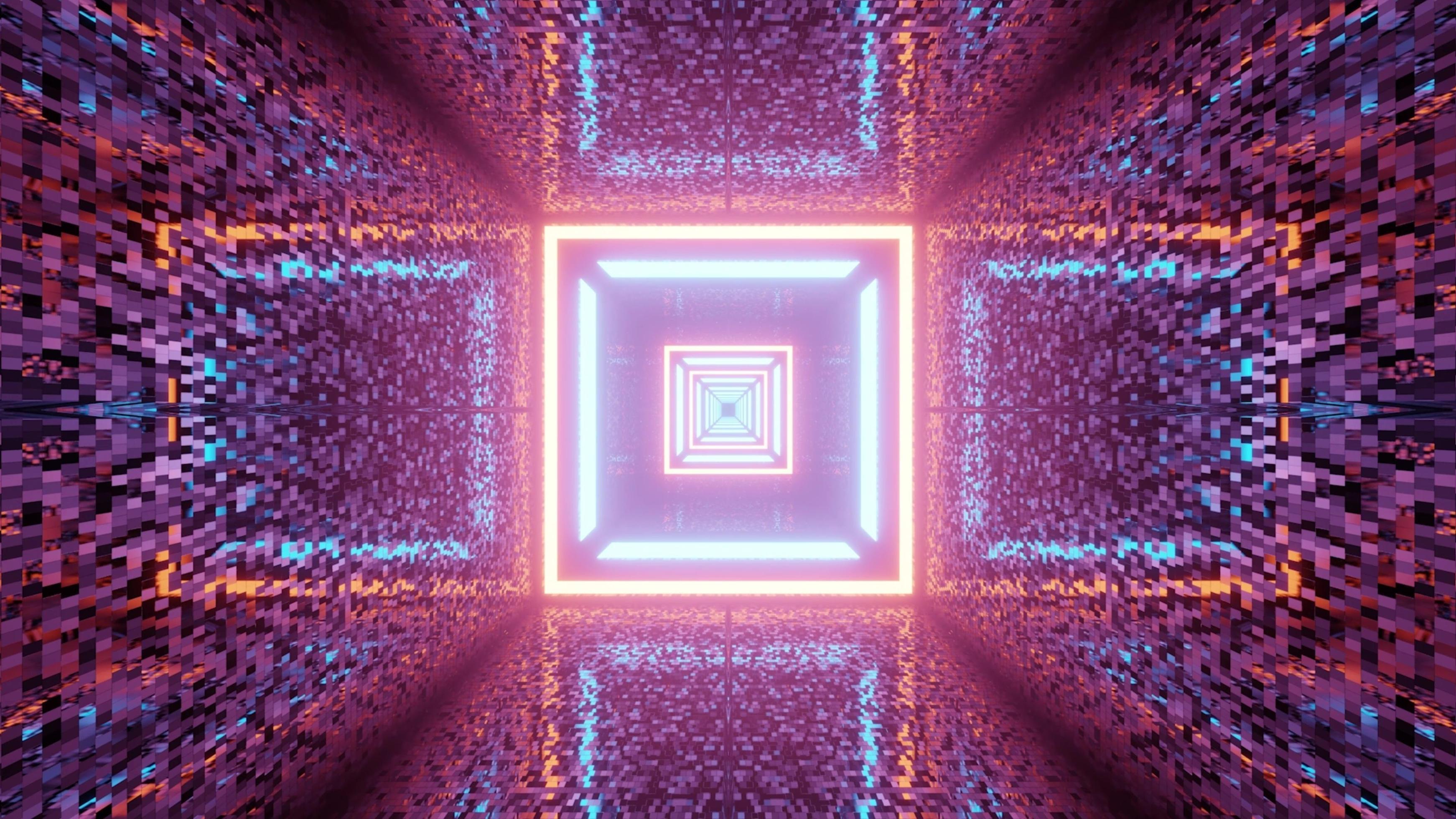 3d Illustration Of Tunnel Glowing With Neon Illumination 2101256 Stock 3d Illustration Of Tunnel Glowing With Neon Illumination 2101256 Stock