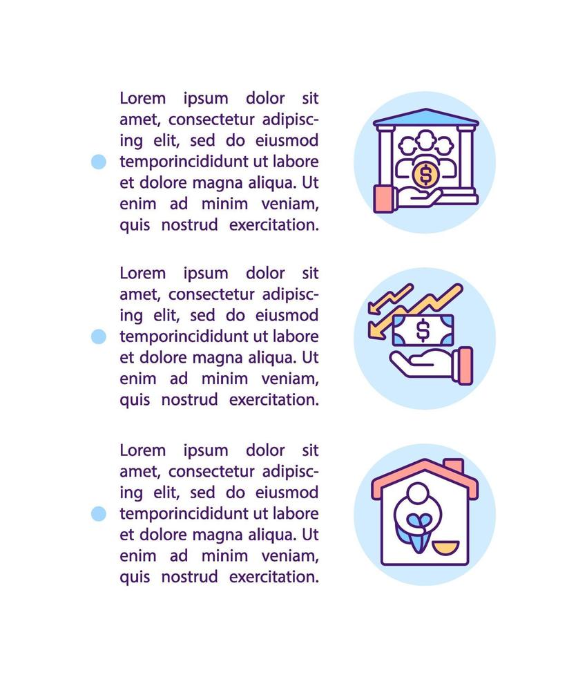 quién es elegible para aplicar el icono de concepto con texto vector