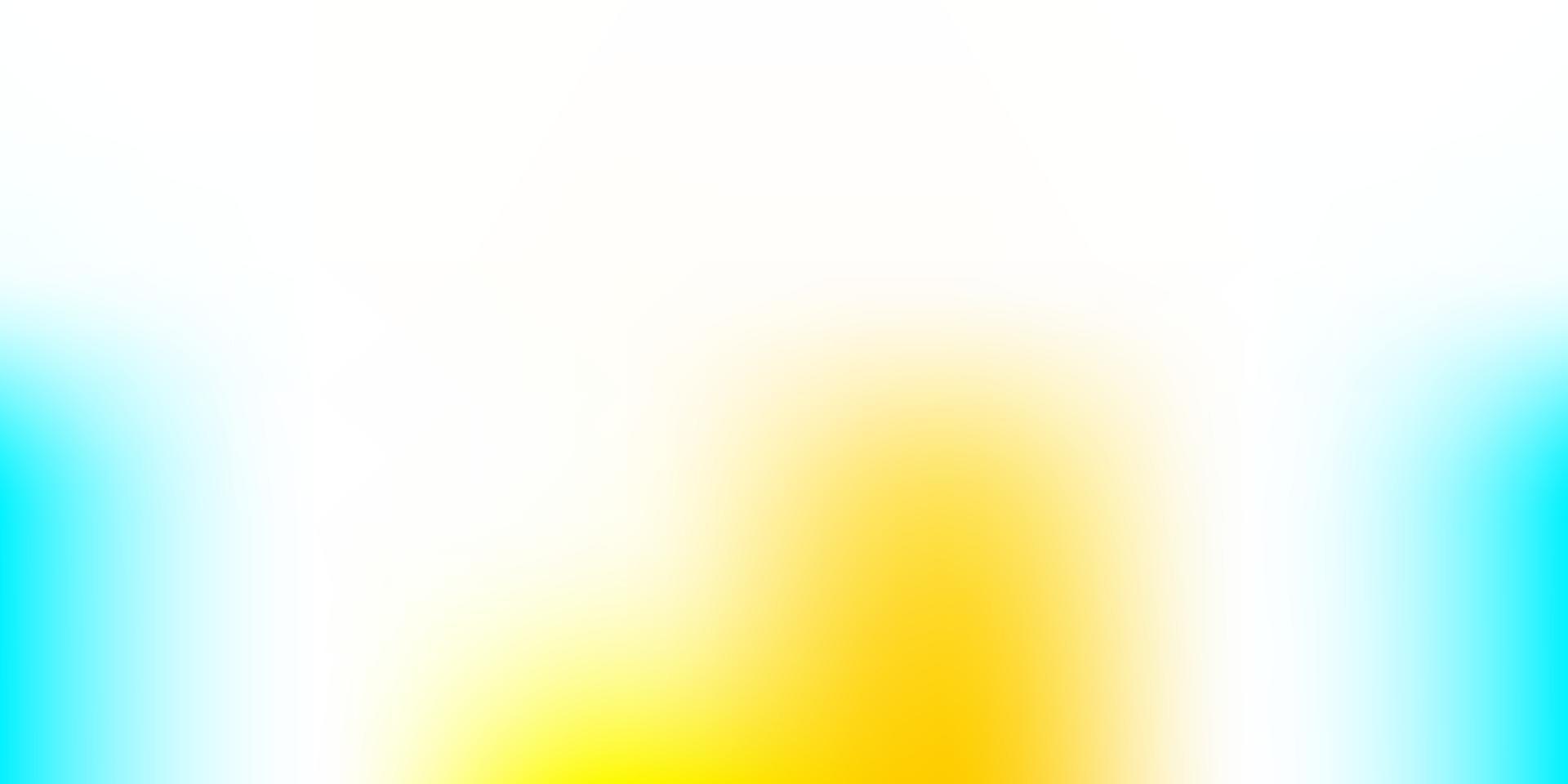 Light Blue, Yellow vector blur backdrop.