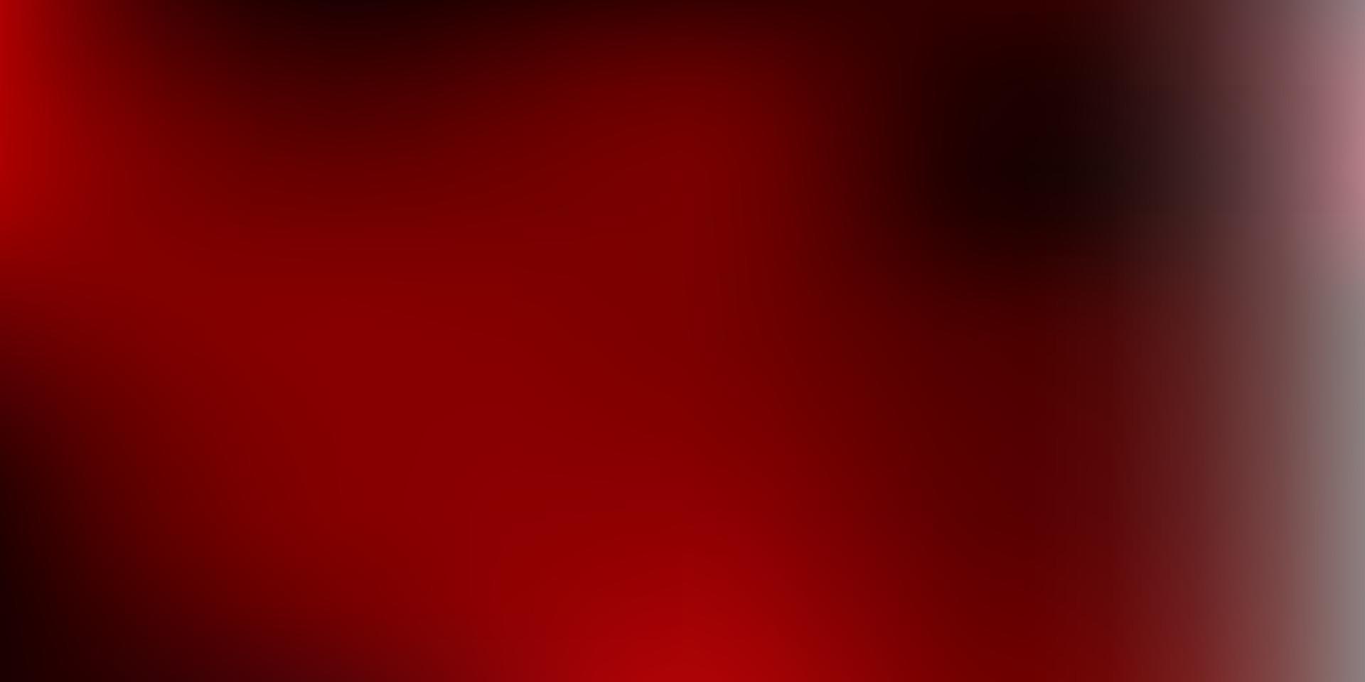 Fondo de desenfoque degradado de vector rojo oscuro.