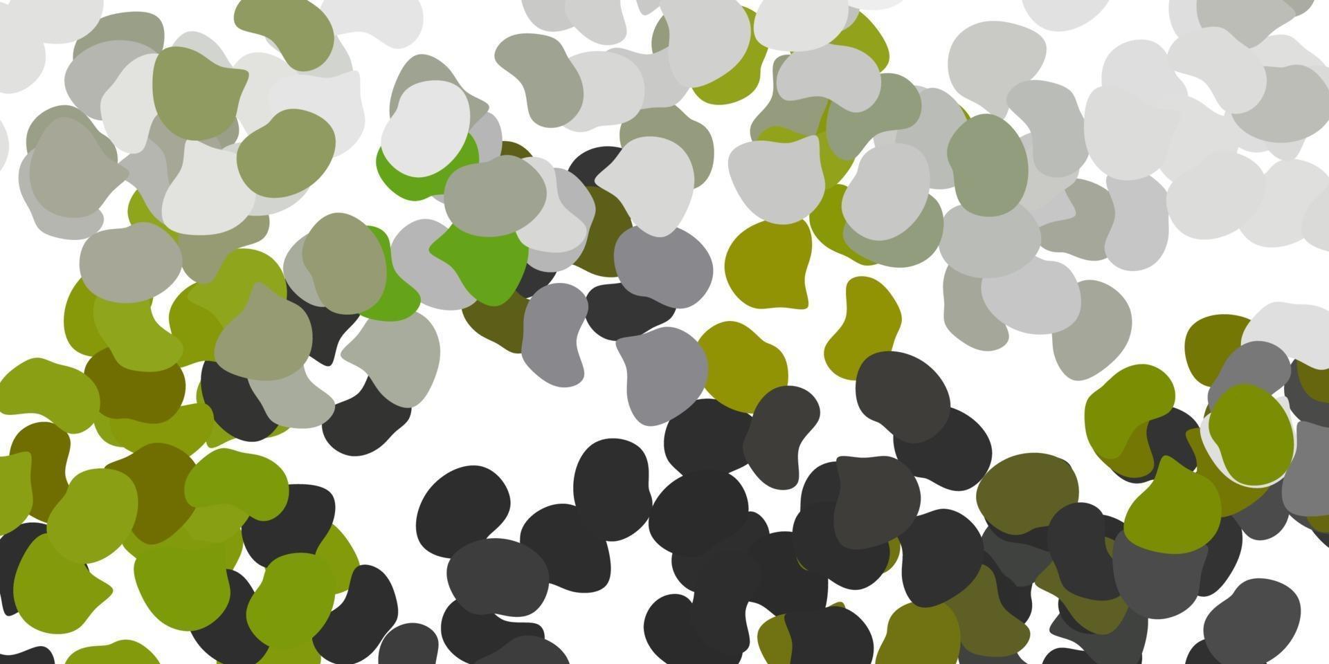 Light gray vector template with abstract forms.